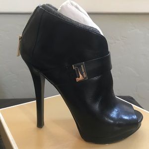 Michael Kors Guiliana Peep Toe Bootie